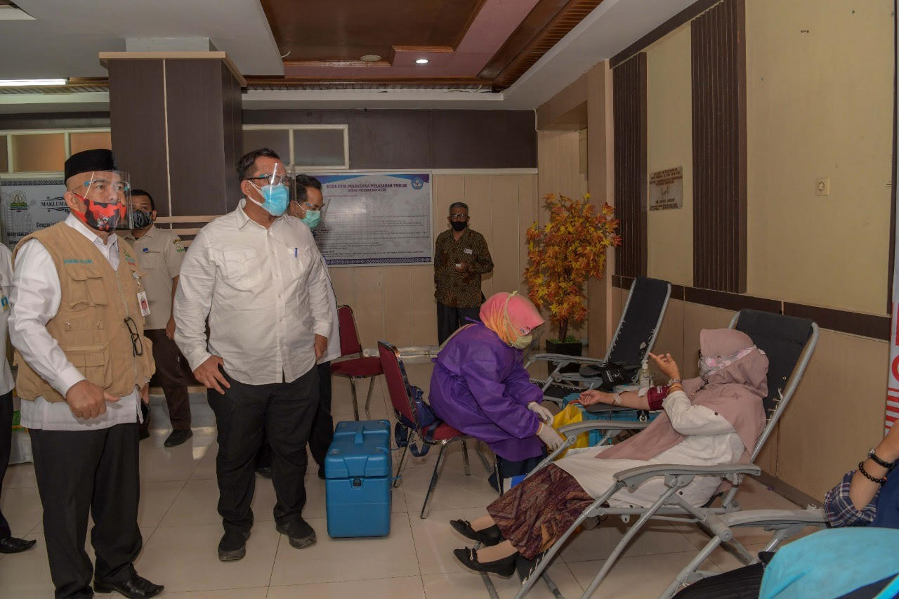 Aksi Donor Darah ASN Pemerintah Aceh Berlanjut