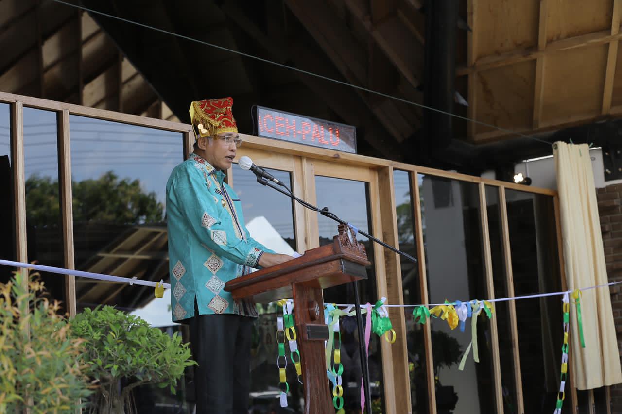 Peresmian Masjid Bantuan Aceh Disambut Gembira Warga Kota Palu