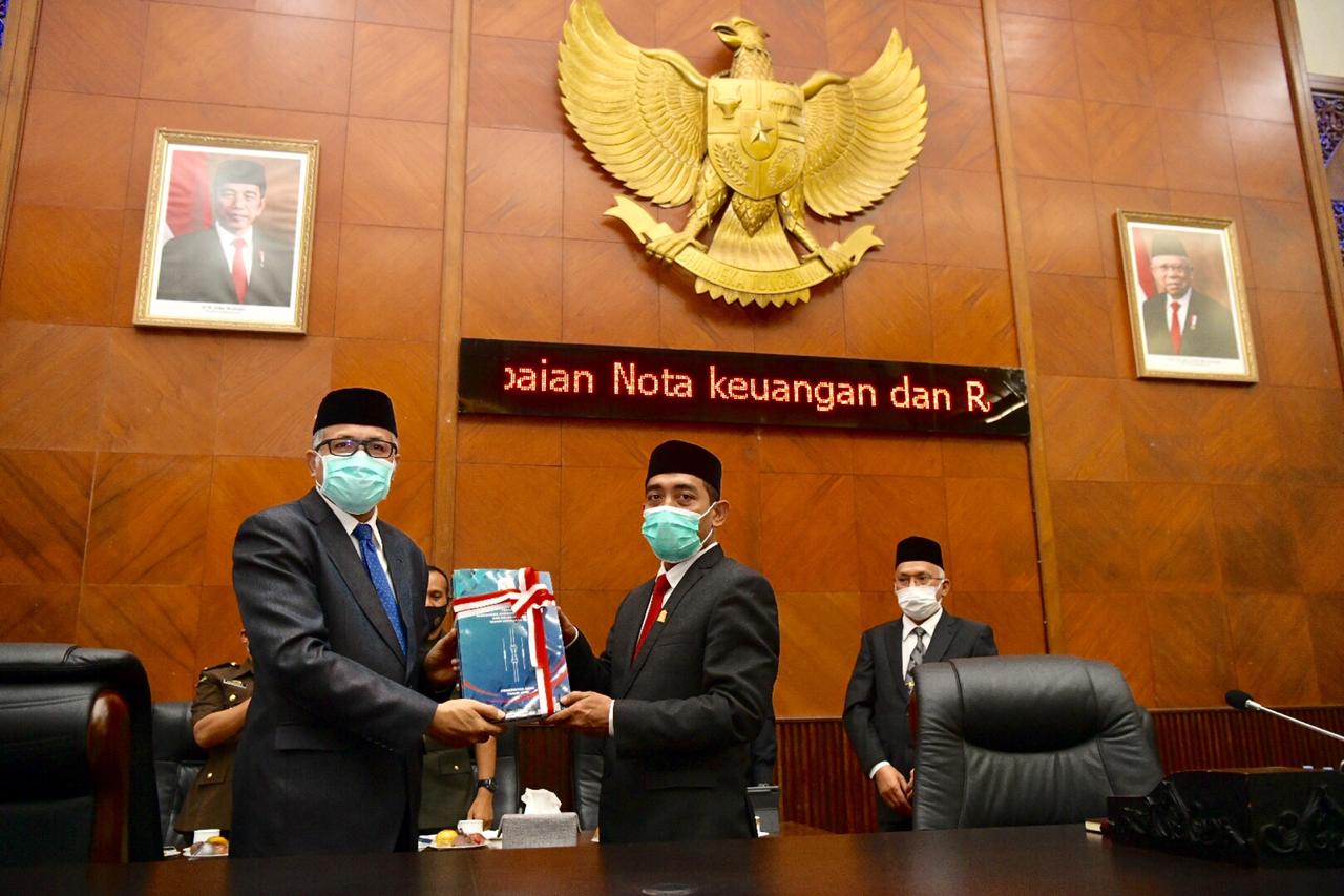 Gubernur Aceh Sampaikan Nota Keuangan RAPBA 2021