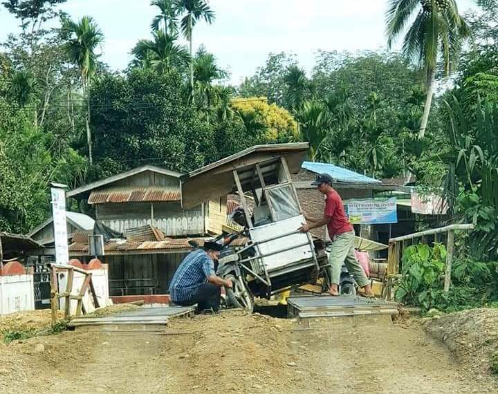 Jembatan Keude Buloh Kecamatan Julok Memprihatinkan, Pemerintah Jangan Tutup Mata