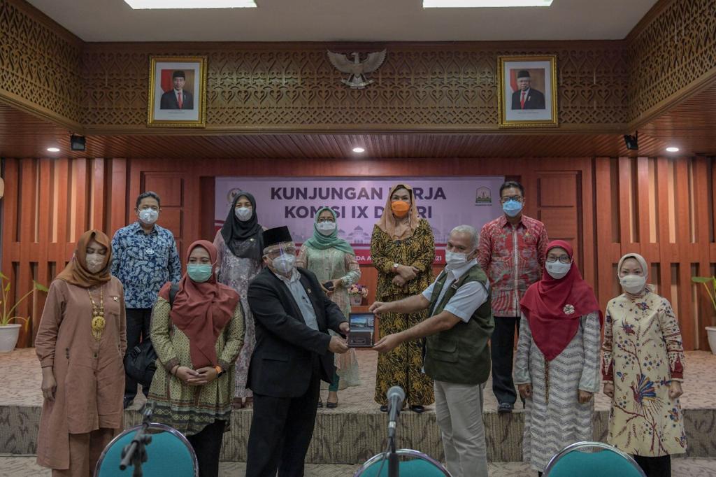 Sekda Aceh Terima Kunjungan Komisi IX DPR RI