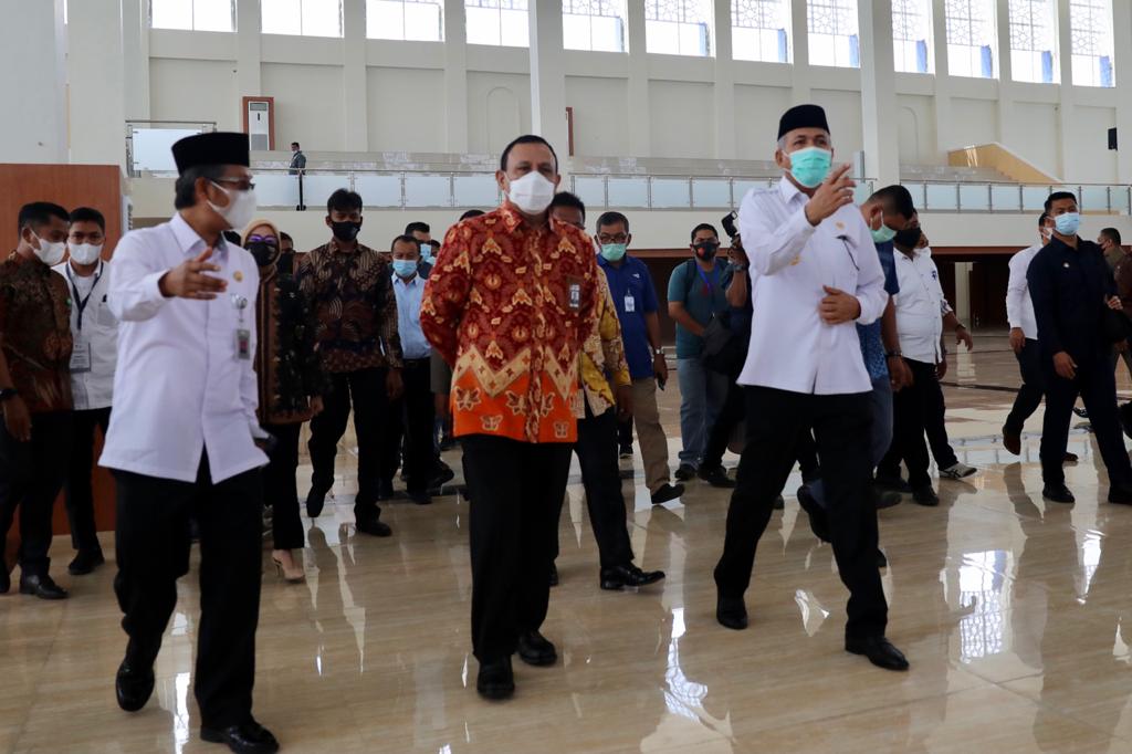 Gubernur Nova Apresiasi Ketua KPK Bantu Sukseskan Pengalihan Aset di Aceh