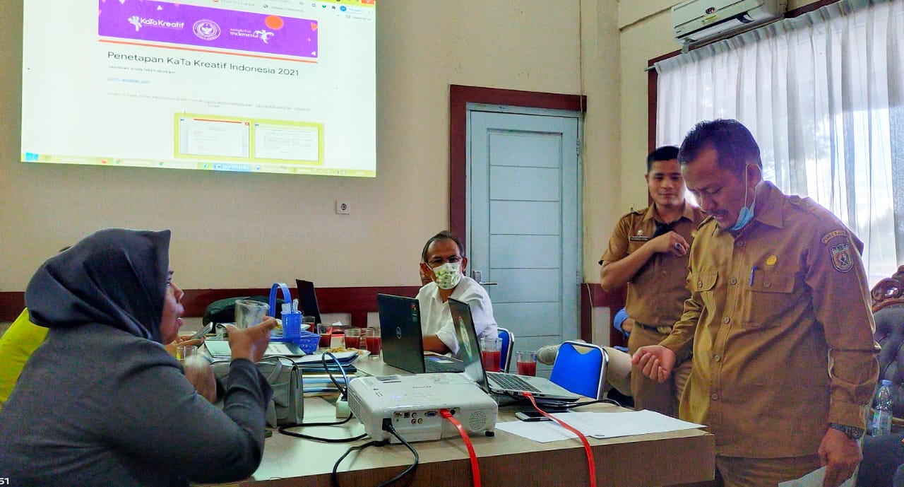 Lanjutkan Uji Petik PMK3I Banda Aceh Isi Borang KaTa Kreatif Indonesia 2021