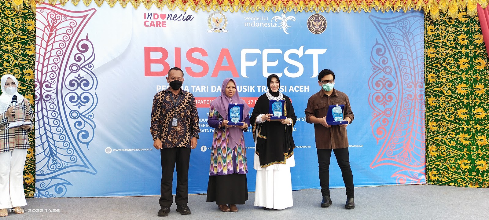 Tari dan Musik Aceh Tampil pada Event BISA FEST