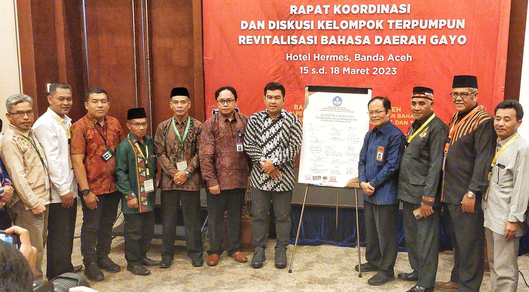 Revitaliasi Bahasa Gayo Masuki Tahap Rakor dan Diskusi Kelompok Terpumpun