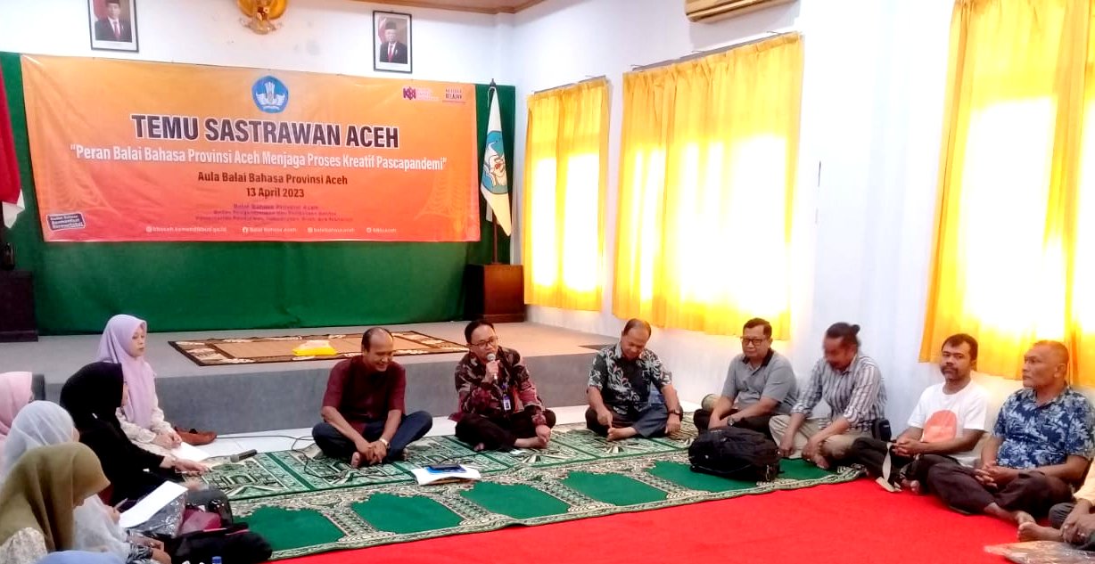 Temu Sastrawan; Balai Bahasa Aceh Gugah Peran Menjaga Proses Kreatif