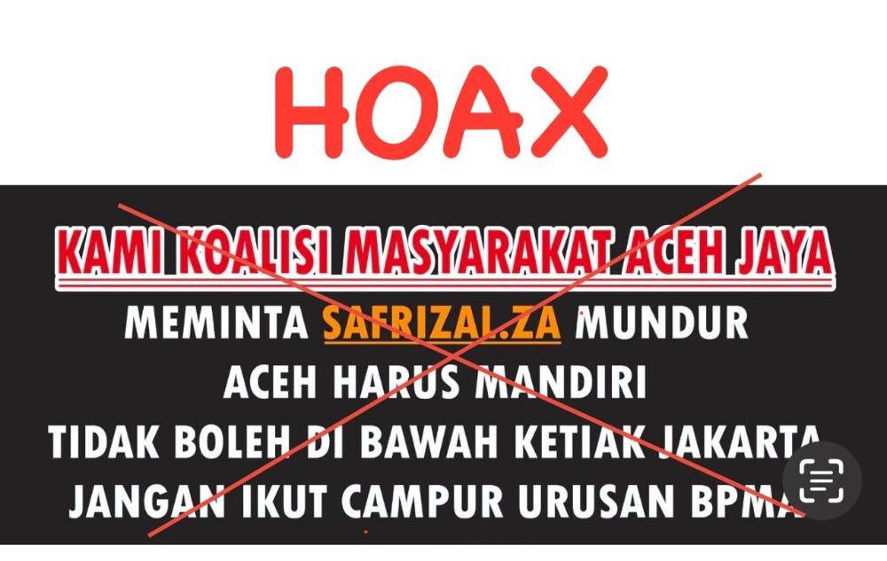 Kesbangpol Aceh Jaya Tegaskan “Koalisi Masyarakat Aceh Jaya” Tidak Terdaftar