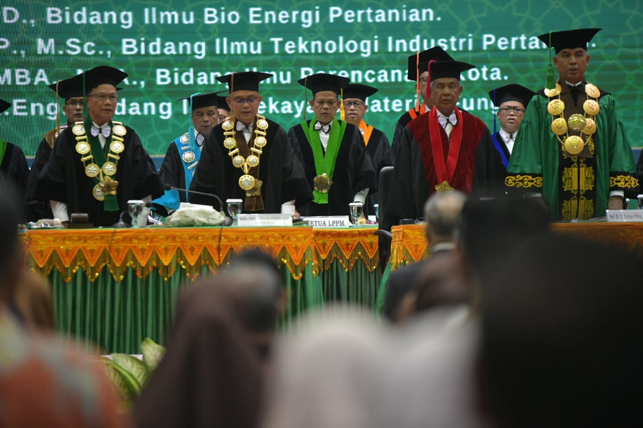 USK Kukuhkan 5 Profesor Baru, Total Profesor Aktif Kini Capai 211 Orang