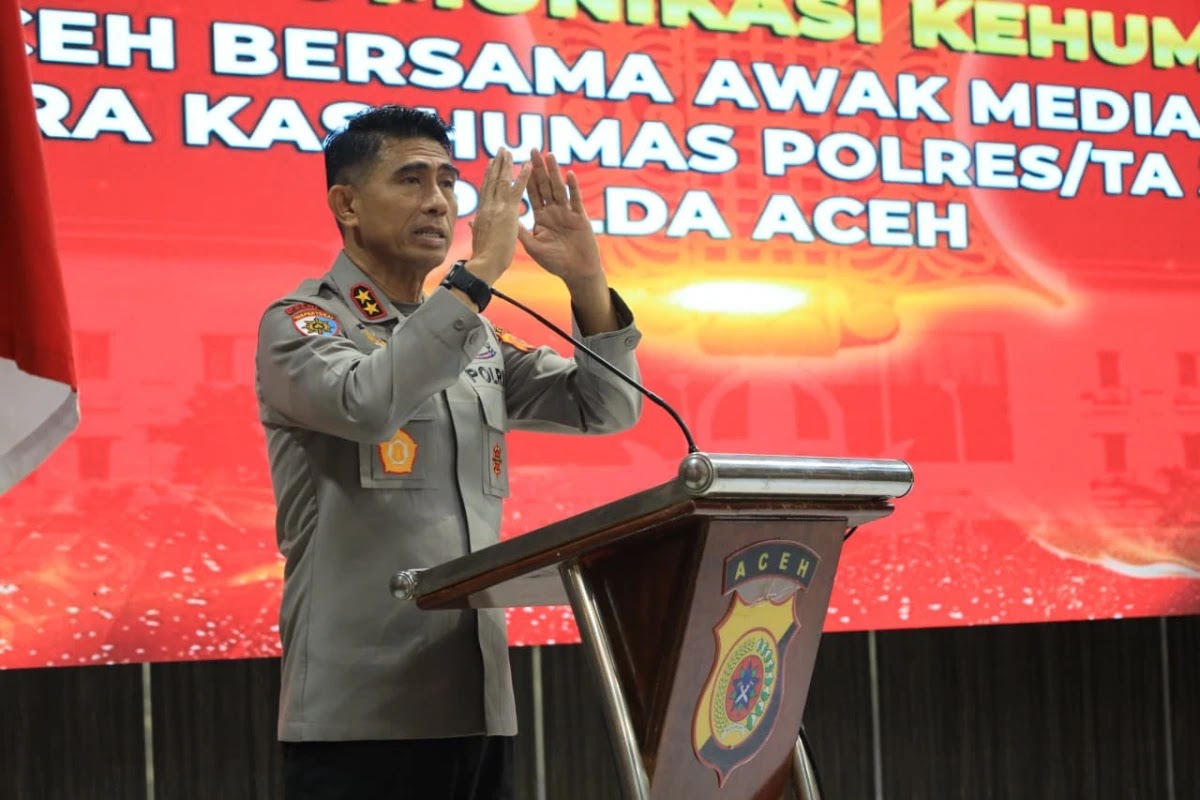 Kapolda Aceh Ajak Media dan Influencer Perkuat Narasi Positif untuk Kamtibmas
