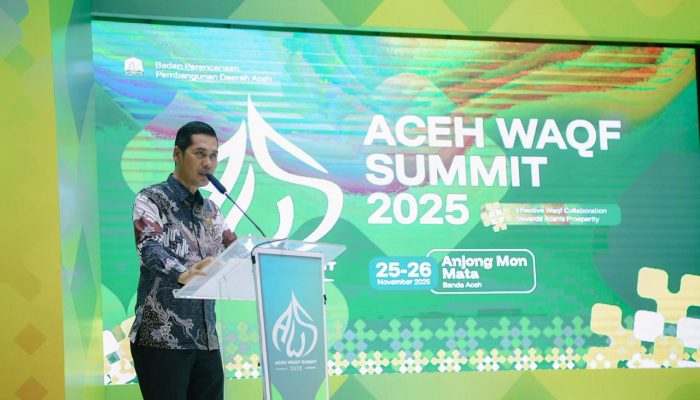 Sekda Aceh Buka Aceh Waqaf Summit 2025, Bahas Peta Jalan Wakaf Produktif