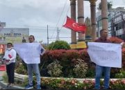 Aktivis HAM Gelar Aksi di Bireuen Saat Kunjungan Presiden, Soroti Lambannya Penanganan Bencana Aceh