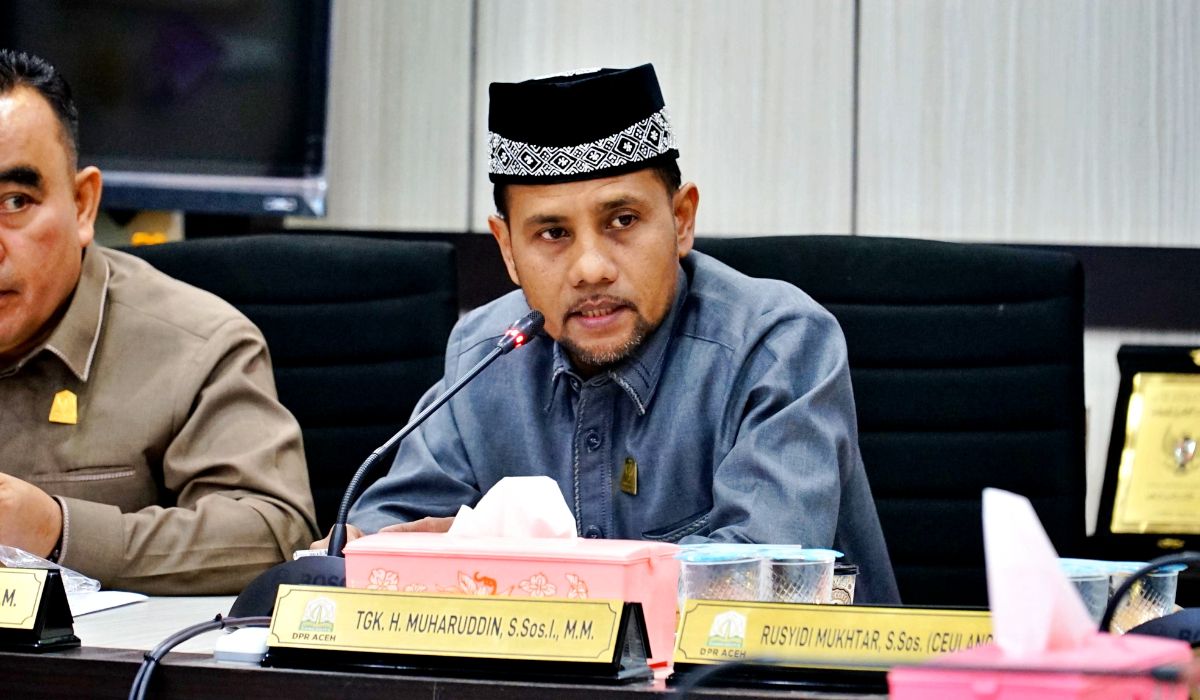 Ketua Komisi I DPRA, Tgk Muharuddin. (Foto: Dok. Ist).