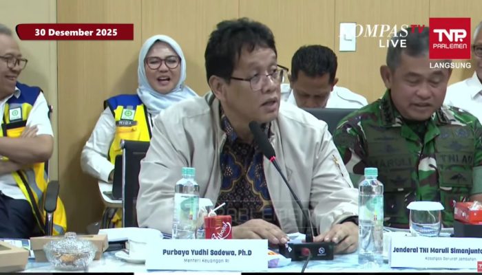 Menkeu: Rp268 Miliar Dana Bencana Sumatera Sudah Cair