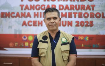Juru Bicara Posko Tanggap Darurat Bencana Hidrometeorologi Aceh sekaligus Plt Kadisdik Aceh, Murthalamuddin. (Foto: Dok. Pemerintah Aceh).