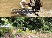 Viral Siswa SD Seberangi Sungai, Kini Desa Bainaa Barat Segera Punya Jembatan