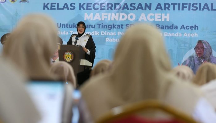 Illiza Resmi Buka Kelas Digital AI untuk Guru SD di Banda Aceh