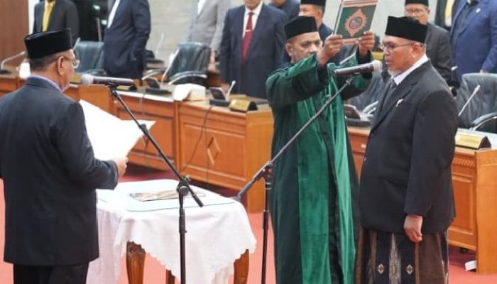 Paripurna DPRA Lantik Tgk. M. Nizar Lewat PAW Periode 2024–2029