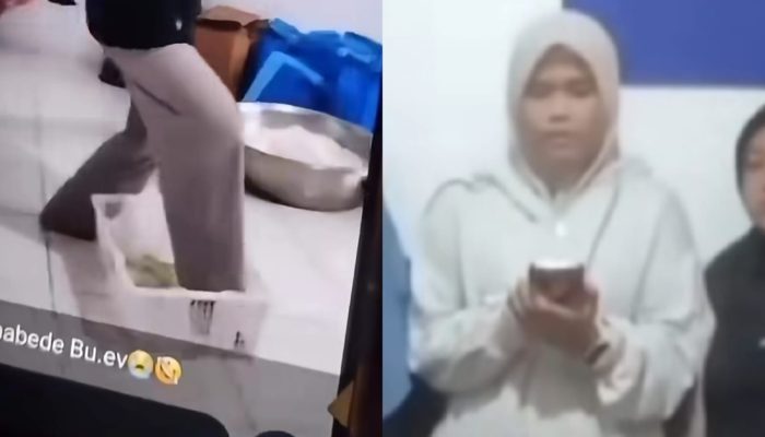 Viral Petugas SPPG Injak Melon, Klarifikasi Berujung Kecaman Publik