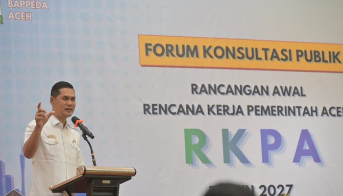 Sekda Aceh Buka Forum RKPA 2027, Fokus Pemulihan Pascabencana