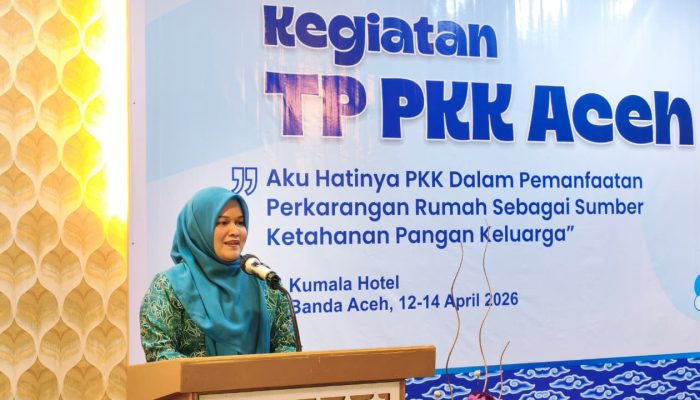 PKK Aceh Dorong Pemanfaatan Pekarangan untuk Ketahanan Pangan Keluarga