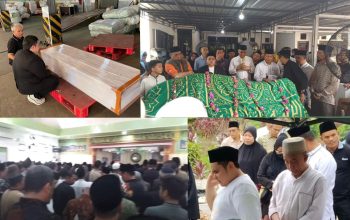 Suasana Haru Iringi Pemakaman Zulmansyah Sekedang di Pekanbaru
