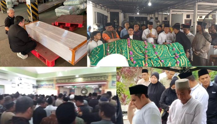 Suasana Haru Iringi Pemakaman Zulmansyah Sekedang di Pekanbaru