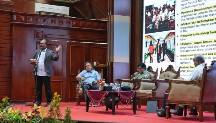 Safrizal Bawa Filosofi Sun Tzu di Musrenbang Aceh 2027, Tekankan Inflasi hingga Stunting