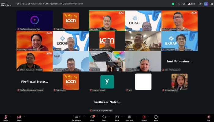 ICCN dan Kemenekraf Dorong KUR Berbasis KI, Skema Baru Pembiayaan Ekonomi Kreatif