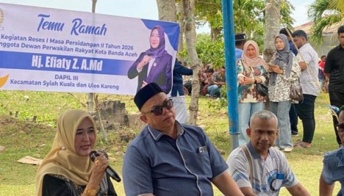 Reses DPRK Banda Aceh di Alue Naga Serap Aspirasi Infrastruktur dan Pemberdayaan Ekonomi