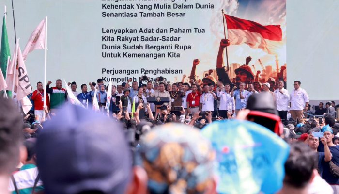 May Day 2026 di Monas Berlangsung Meriah, Buruh Harap Aspirasi Didengar Presiden Prabowo