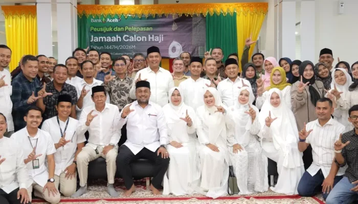 Bank Aceh Syariah Peusijuk dan Lepas 1.624 Jamaah Haji 2026