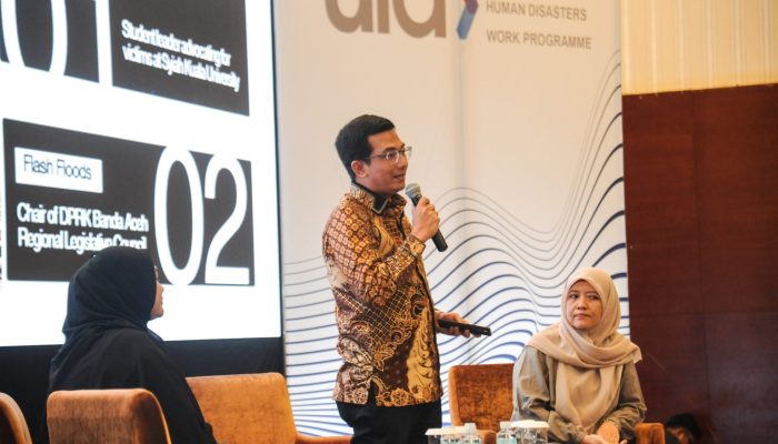 Ketua DPRK Banda Aceh Jadi Pembicara Forum Arsitek Dunia, Bahas Kota Tangguh Bencana