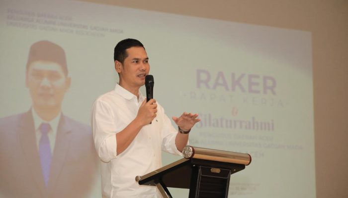 Sekda Aceh Buka Raker KAGAMA 2026, Tekankan Peran Alumni UGM untuk Pembangunan Daerah
