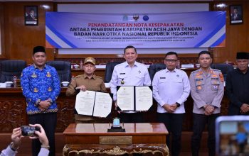 BNNP Aceh dan Pemkab Nagan Raya Bentuk ULT P4GN, Langkah Awal Hadirkan BNNK