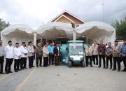 Bank Aceh Syariah Serahkan Buggy Car untuk Bantu Mobilisasi Jamaah Haji Lansia di Embarkasi Aceh