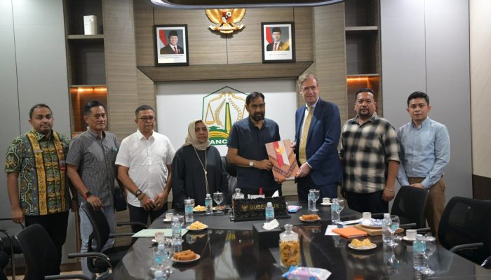 Mualem Terima Kunjungan Kedubes Belanda, Bahas Penanganan Bencana dan Kerja Sama Strategis