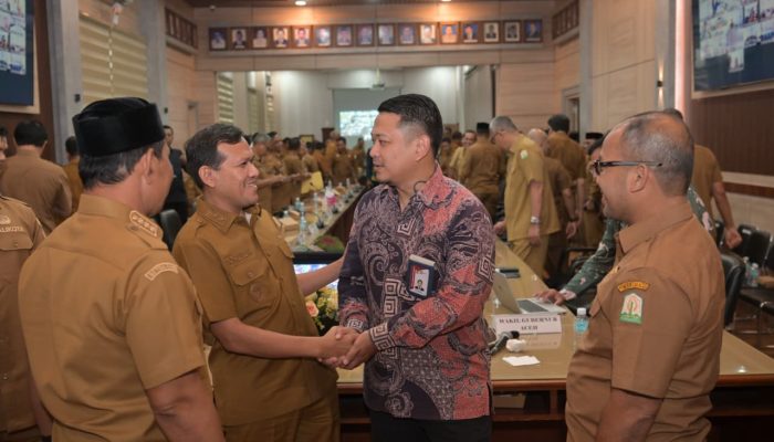 Wagub Aceh Buka Rakor Pencegahan Korupsi, Tekankan Integritas dan Tata Kelola Bersih