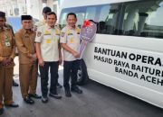 Masjid Raya Baiturrahman Terima Mobil Operasional dari Mendagri, DSI Aceh Sampaikan Apresiasi