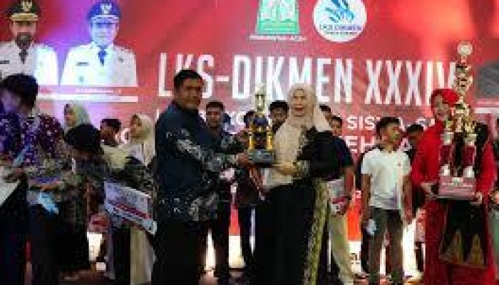 Banda Aceh Raih Juara Umum LKS Dikmen XXXIV Provinsi Aceh Tahun 2026