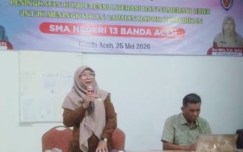 SMA Negeri 13 Banda Aceh Gelar Workshop Literasi dan Numerasi untuk Tingkatkan Rapor Pendidikan