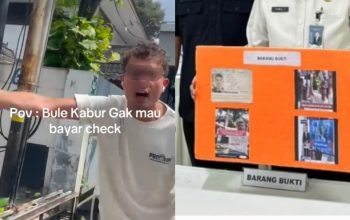 Viral Bule Ngamuk dan Tak Mau Bayar Makanan di Jakarta, Kini Terancam Dideportasi