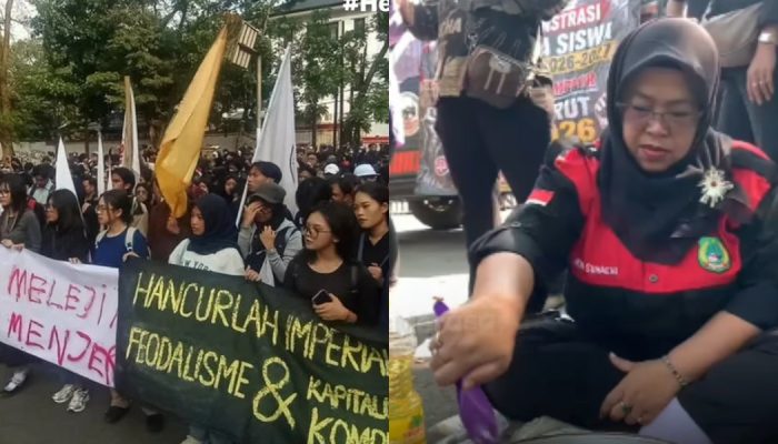 Demo di DPRD Jawa Barat Berlangsung Damai, Emak-Emak dan Mahasiswa Sampaikan Sejumlah Tuntutan