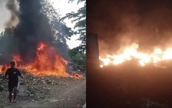 Viral Dugaan Pembakaran Sampah SPPG di Kudus, Warga Keluhkan Asap dan Api Dekati Rumah