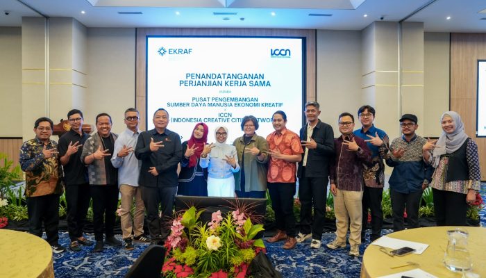 ICCN dan Kementerian Ekonomi Kreatif Jalin Kerja Sama Strategis Perkuat SDM Ekonomi Kreatif Indonesia
