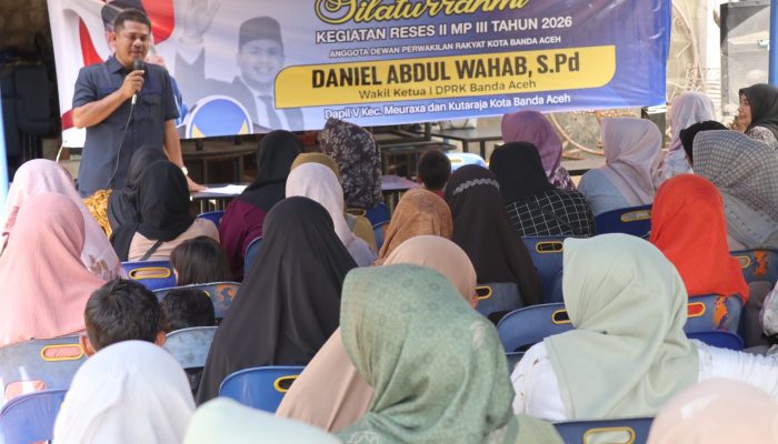 Daniel Abdul Wahab Serap Aspirasi Warga Meuraxa dan Kutaraja, Pastikan Program Infrastruktur Terus Berlanjut