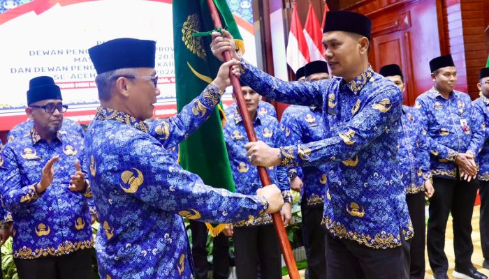 Muhammad Nasir Resmi Dilantik sebagai Ketua KORPRI Aceh 2025–2030