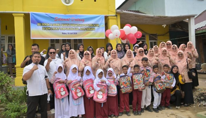 DWP Aceh Salurkan Perlengkapan Sekolah bagi 429 Siswa Terdampak Banjir di Aceh Tamiang