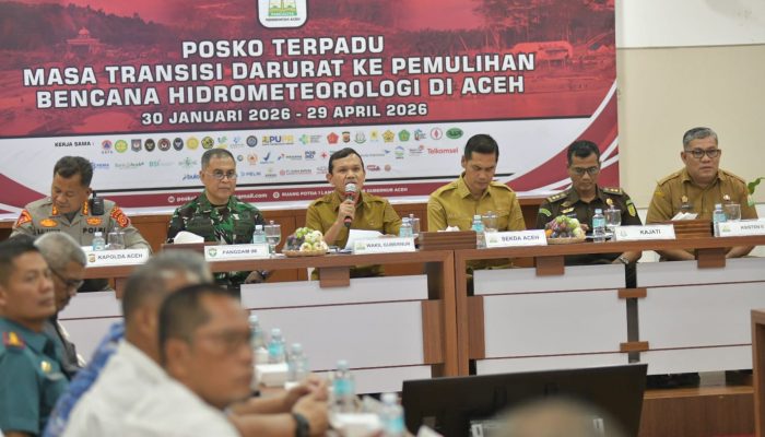 Aceh Resmi Masuki Fase Rehabilitasi dan Rekonstruksi Pascabencana Mulai 1 Agustus 2026