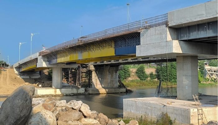 Progres Jembatan Kuta Blang Capai 92,8 Persen, Safrizal Apresiasi Percepatan