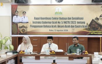 Pemkab Aceh Perkuat Pelestarian Bahasa dan Aksara Aceh, Instruksi Gubernur Dievaluasi